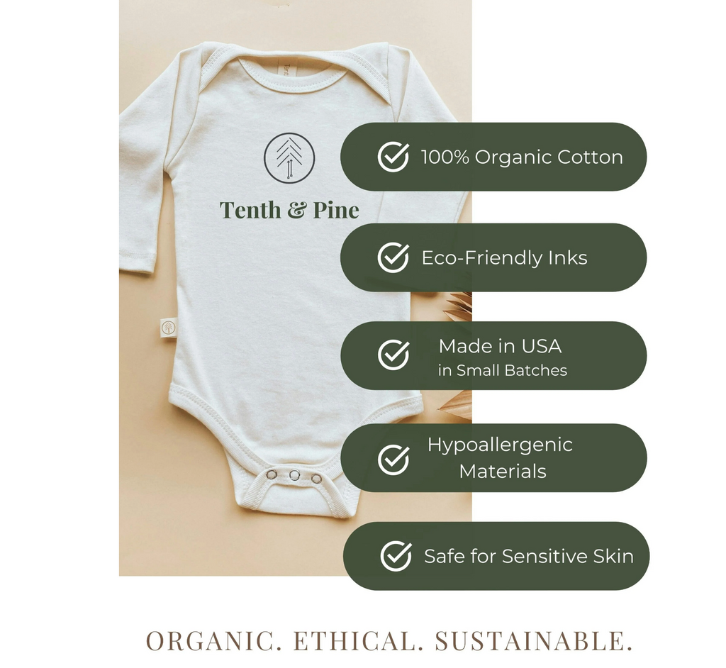 Auntie is my Bestie Organic Baby Bodysuit